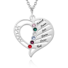 Collana con pietra incisa della mamma incisa