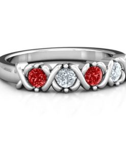 Anello XOXO baci e abbracci