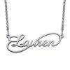 Infinity Style Name Halskette