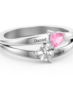 Anello Twin Hearts