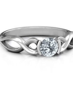 Bague Infinity Demi Lunette