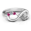 Bague Amour Infini avec Pierres Maman & #039;
