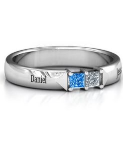 Anello romantico senza tempo