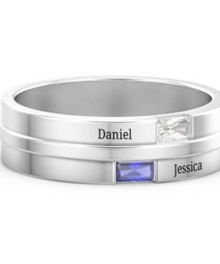 Anello uomo Baguette & #039; s