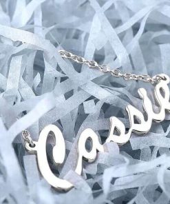 Collana con nome classico personalizzato
