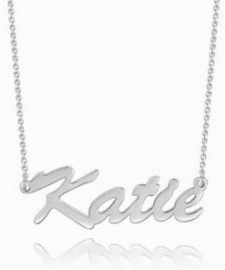 Collana con nome classico personalizzato