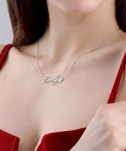 Collana con nome personalizzato in argento