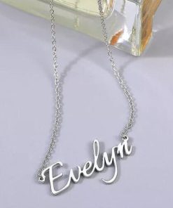 Collana con nome personalizzato in argento