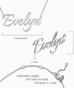 Collana con nome personalizzato in argento