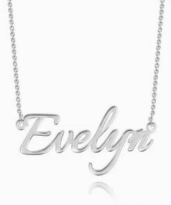 Collana con nome personalizzato in argento