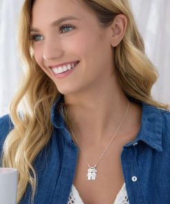 Collier de mère avec breloques enfants