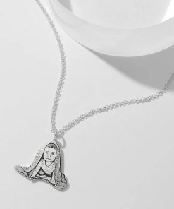 Collana fotografica commemorativa personalizzata per animali domestici