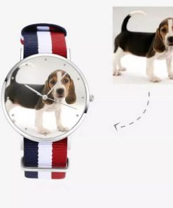 Bracelet en nylon couleur pour montre photo pour femme