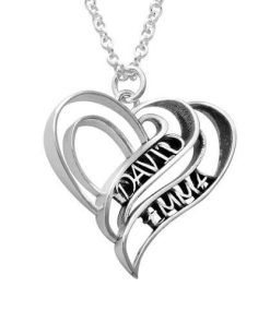 Collana cuore 3D personalizzata