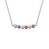 Collar personalizado con piedra natal